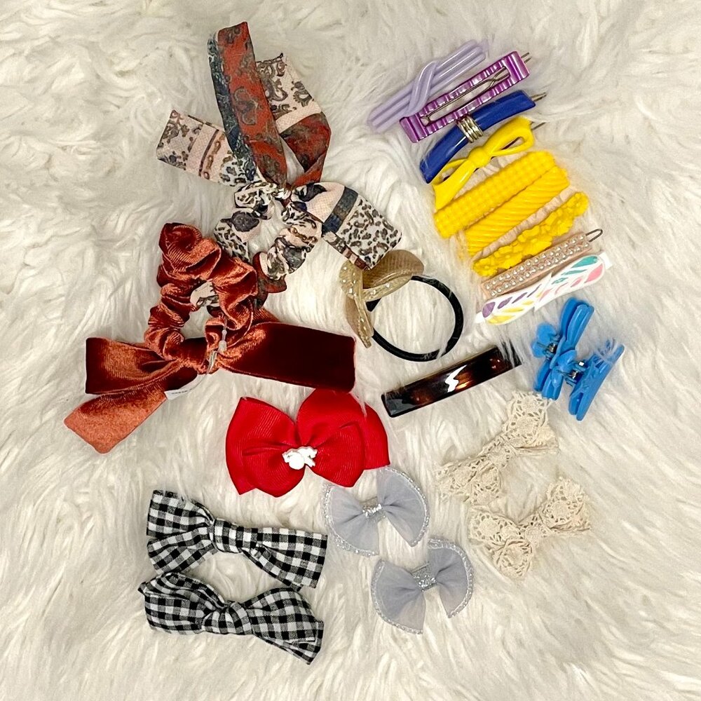 Hair accessories lot of 20